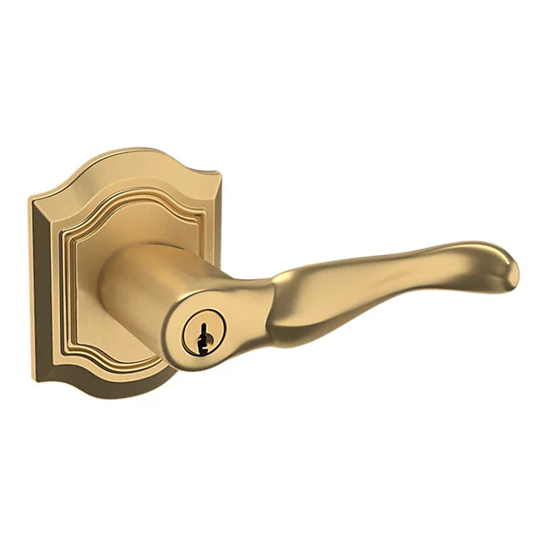 Baldwin Estate 5237 Keyed Bethpage Lever with Bethpage Rose