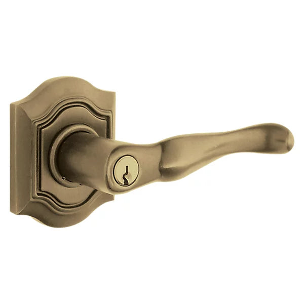 Baldwin Estate 5237 Keyed Bethpage Lever with Bethpage Rose