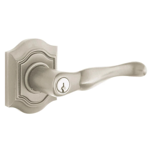 Baldwin Estate 5237 Keyed Bethpage Lever with Bethpage Rose