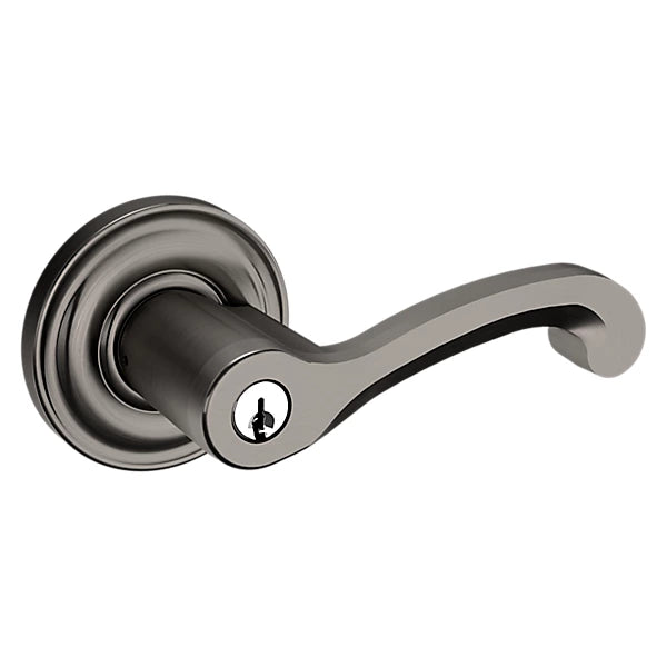 Baldwin Estate 5245 Keyed Classic Lever with Classic Rose