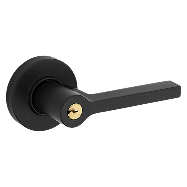 Baldwin Estate 5260 Keyed Square Lever with Round Rose