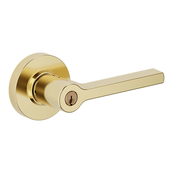 Baldwin Estate 5260 Keyed Square Lever with Round Rose