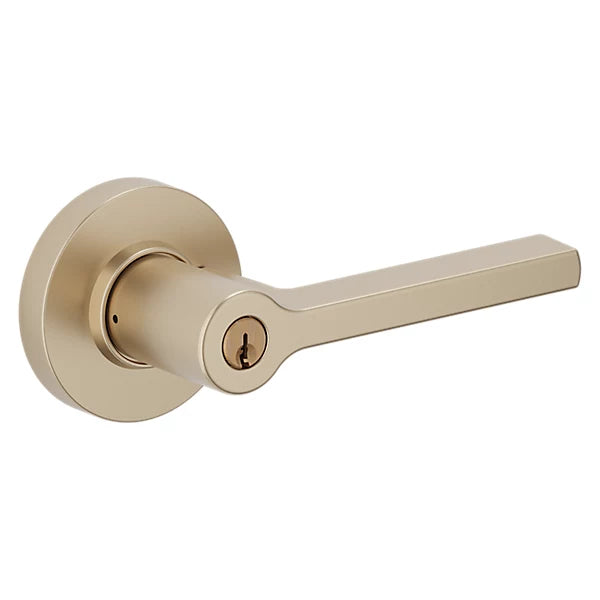 Baldwin Estate 5260 Keyed Square Lever with Round Rose