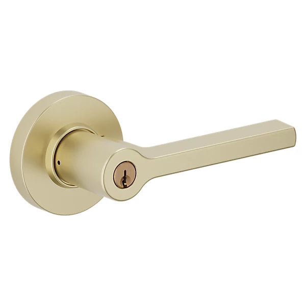 Baldwin Estate 5260 Keyed Square Lever with Round Rose