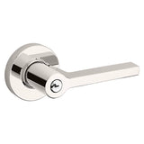 Baldwin Estate 5260 Keyed Square Lever with Round Rose