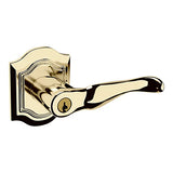 Baldwin Estate 5237 Keyed Bethpage Lever with Bethpage Rose