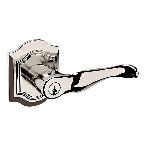 Baldwin Estate 5237 Keyed Bethpage Lever with Bethpage Rose