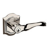 Baldwin Estate 5237 Keyed Bethpage Lever with Bethpage Rose