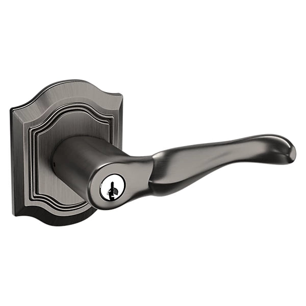 Baldwin Estate 5237 Keyed Bethpage Lever with Bethpage Rose
