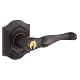 Baldwin Estate 5237 Keyed Bethpage Lever with Bethpage Rose
