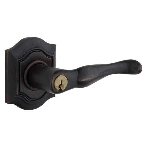 Baldwin Estate 5237 Keyed Bethpage Lever with Bethpage Rose