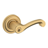 Baldwin Estate 5245 Keyed Classic Lever with Classic Rose