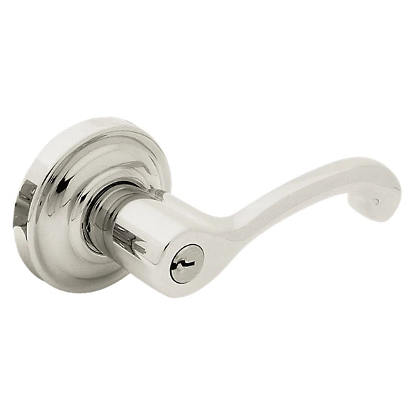 Baldwin Estate 5245 Keyed Classic Lever with Classic Rose