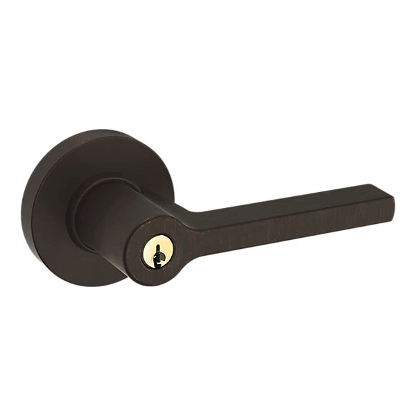 Baldwin Estate 5260 Keyed Square Lever with Round Rose