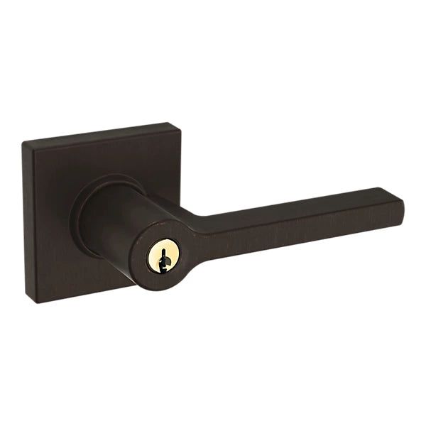 Baldwin Estate 5285 Keyed Square Lever with Square Rose