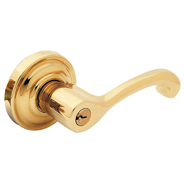Baldwin Estate 5245 Keyed Classic Lever with Classic Rose