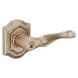 Baldwin Estate 5237 Keyed Bethpage Lever with Bethpage Rose
