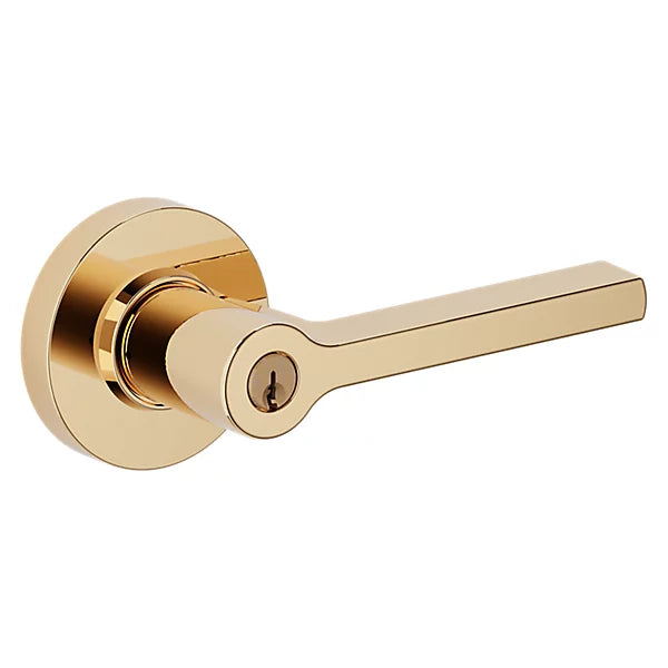 Baldwin Estate 5260 Keyed Square Lever with Round Rose