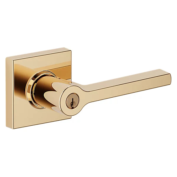 Baldwin Estate 5285 Keyed Square Lever with Square Rose