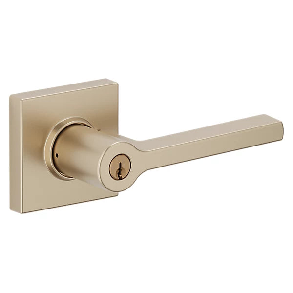 Baldwin Estate 5285 Keyed Square Lever with Square Rose