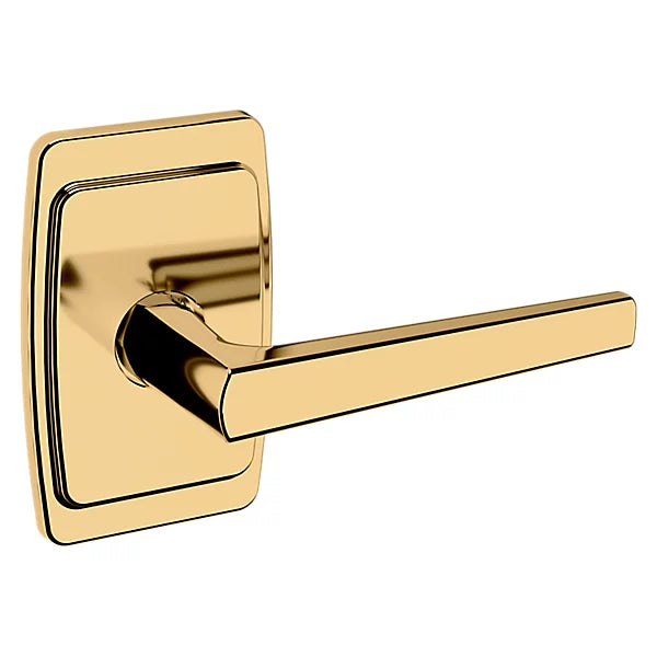 Baldwin Estate L024 Lever with R046 Rose